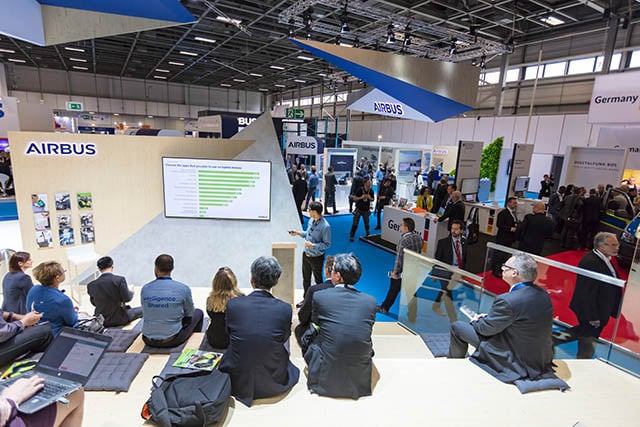 Presentations-at-Airbus-stand-in-CCW2018-640px-wide