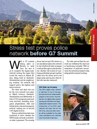 Stress test proves police network before G7 summit - from Key Touch 2-2015_web.jpg