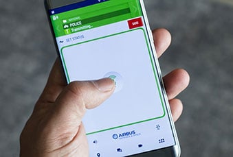 Tactilon Agnet app on a smartphone