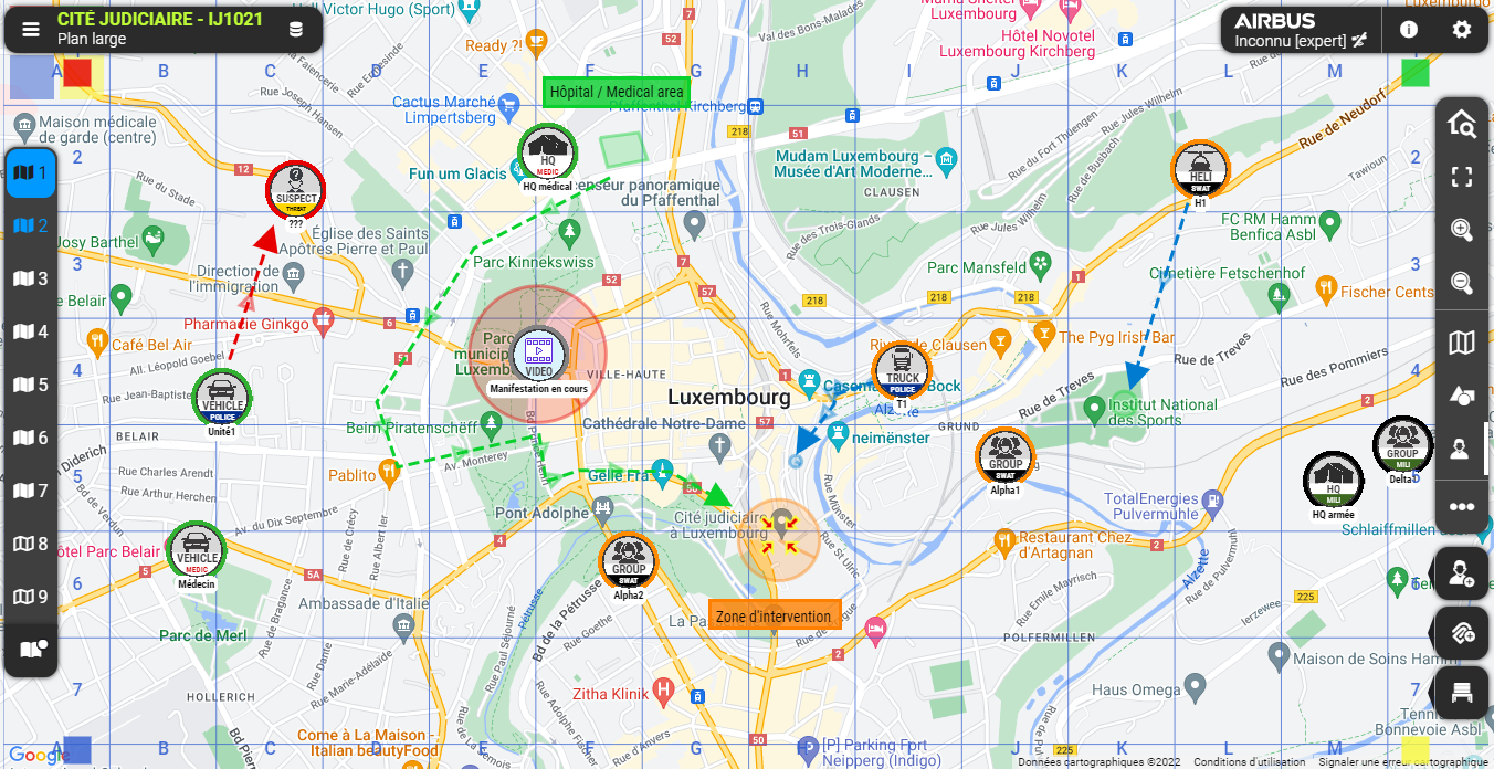 TacTeam_UI_Google_Maps_Luxembourg_terrorist-attack-use-case